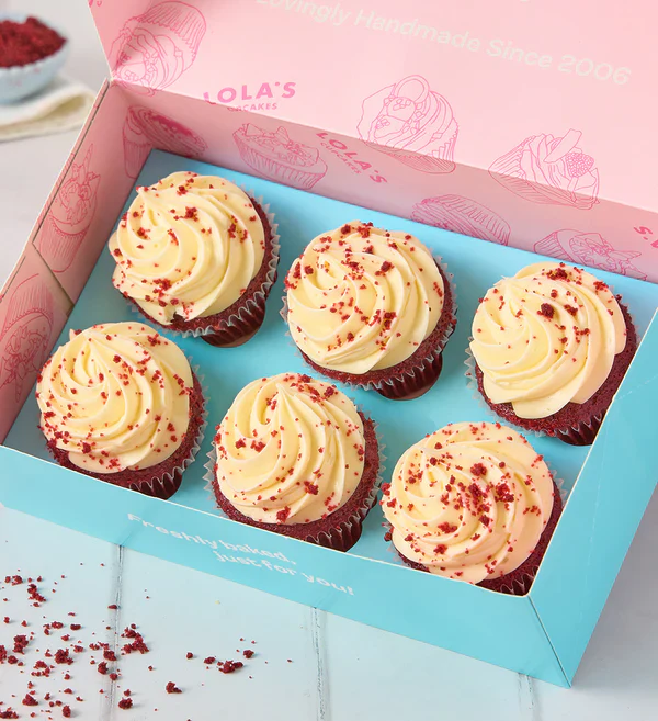 Red Velvet Nationwide Cake and Red Velvet Cupcakes Bundle - Image 3