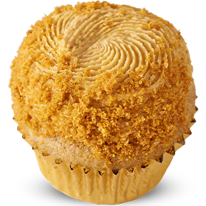 Vegan Caramel Biscuit Mini Cupcake - Image 2