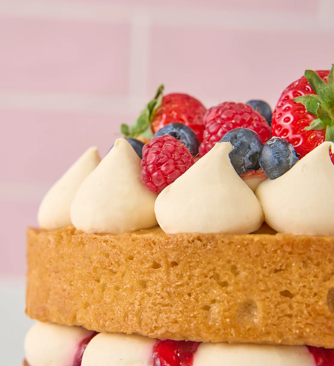Vegan Victoria Sponge Cake - Image 6