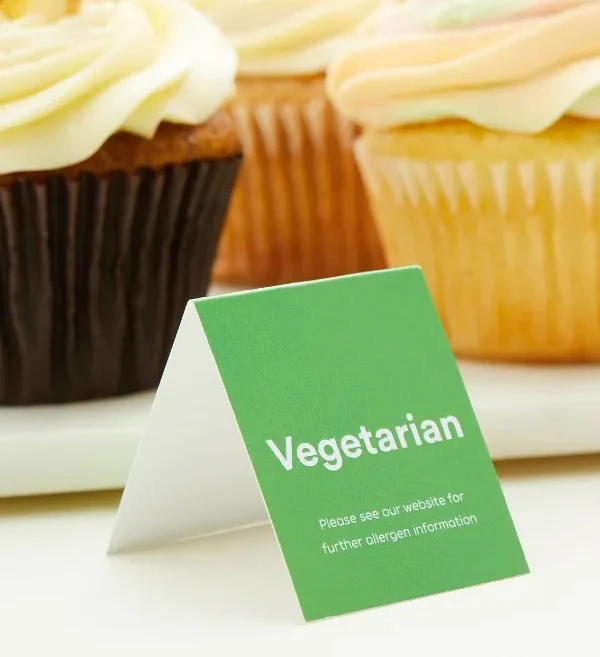 Vegetarian Dietary Place Card