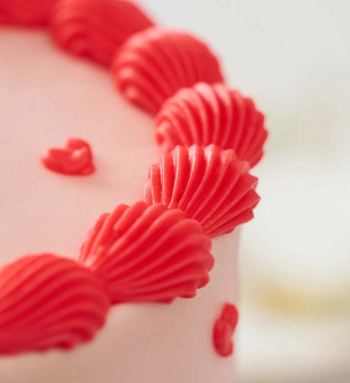 Vintage Heart Doodle Cake - Image 5