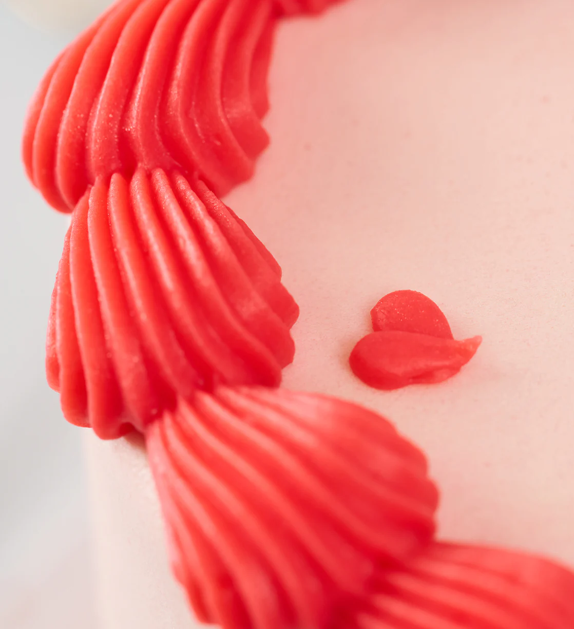 Vintage Heart Doodle Cake - Image 6