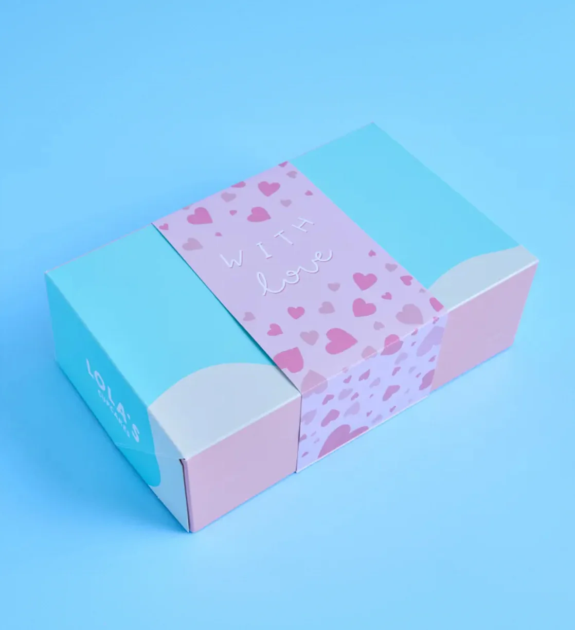 With Love Cupcake Box Band - Image 2
